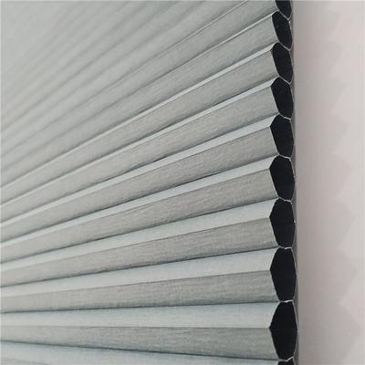 Μαύρο Custom Cell Honeycomb Blinds ευρύ φάσμα επιλογών χρωμάτων και υφασμάτων