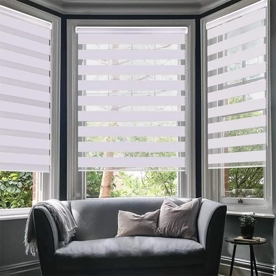 Γκρι εσωτερικά blinds ζέβρα roller blinds για μέρα και νύχτα wholesales OEM κόστος αποστολής