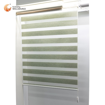 Κλειστά παράθυρα γραφείου Zebra Roller Blinds για ημέρα και νύχτα