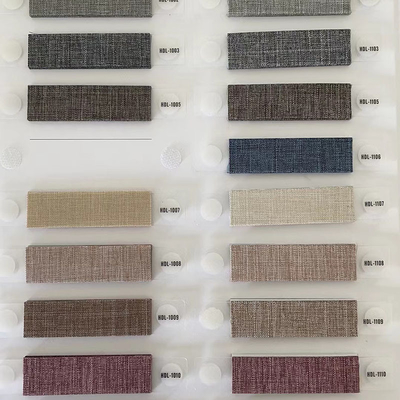 Γαλλικό στυλ παράθυρο αναβάθμιση Custom End Sheer Plissed blinds ύφασμα για λεπτό φως