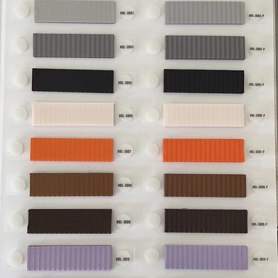 Γαλλικό στυλ παράθυρο αναβάθμιση Custom End Sheer Plissed blinds ύφασμα για λεπτό φως