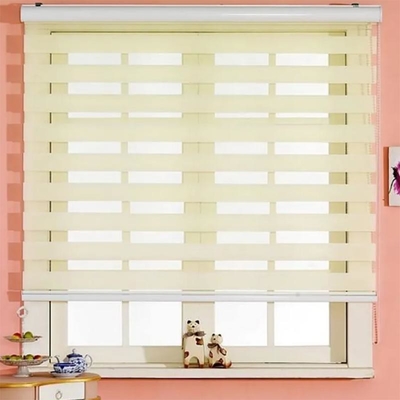 Προσαρμοσμένα ηλεκτρικά Smart Zebra Shading Window Blinds για ανώτερη εμπειρία σκίασης