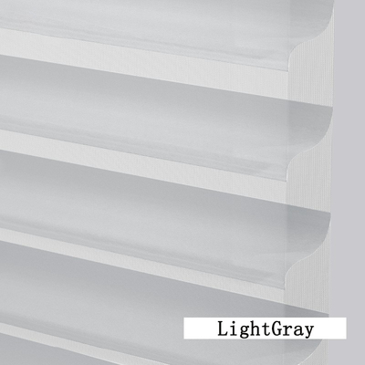 Βελτιωτικό εγχειρίδιο 2 "Σανγκρί-λα blinds Non Blackout Φωτιστικό φίλτρο για το σπίτι, το γραφείο, το ξενοδοχείο, το κλαμπ, το εστιατόριο Custom Made