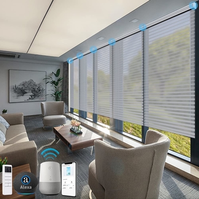 Βελτιωτικό εγχειρίδιο 2 "Σανγκρί-λα blinds Non Blackout Φωτιστικό φίλτρο για το σπίτι, το γραφείο, το ξενοδοχείο, το κλαμπ, το εστιατόριο Custom Made